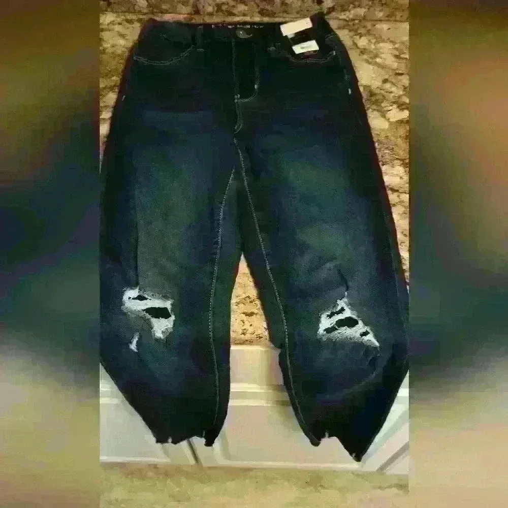 No boundaries super high-rise brush jeggings  size 7 and size 3  juniors. - Picture 2 of 6